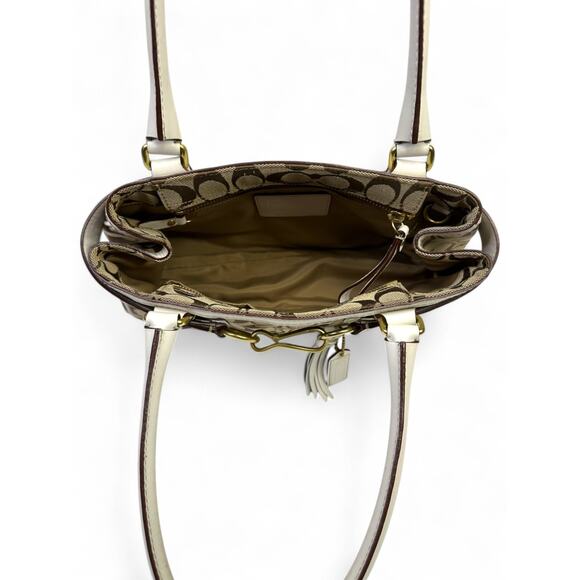 Coach Vintage Y2K Hampton Signature Satchel - Picture 14 of 16